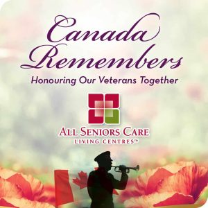 Honoring Remembrance Day in Retirement Residences - All Seniors Care ASC Remembers