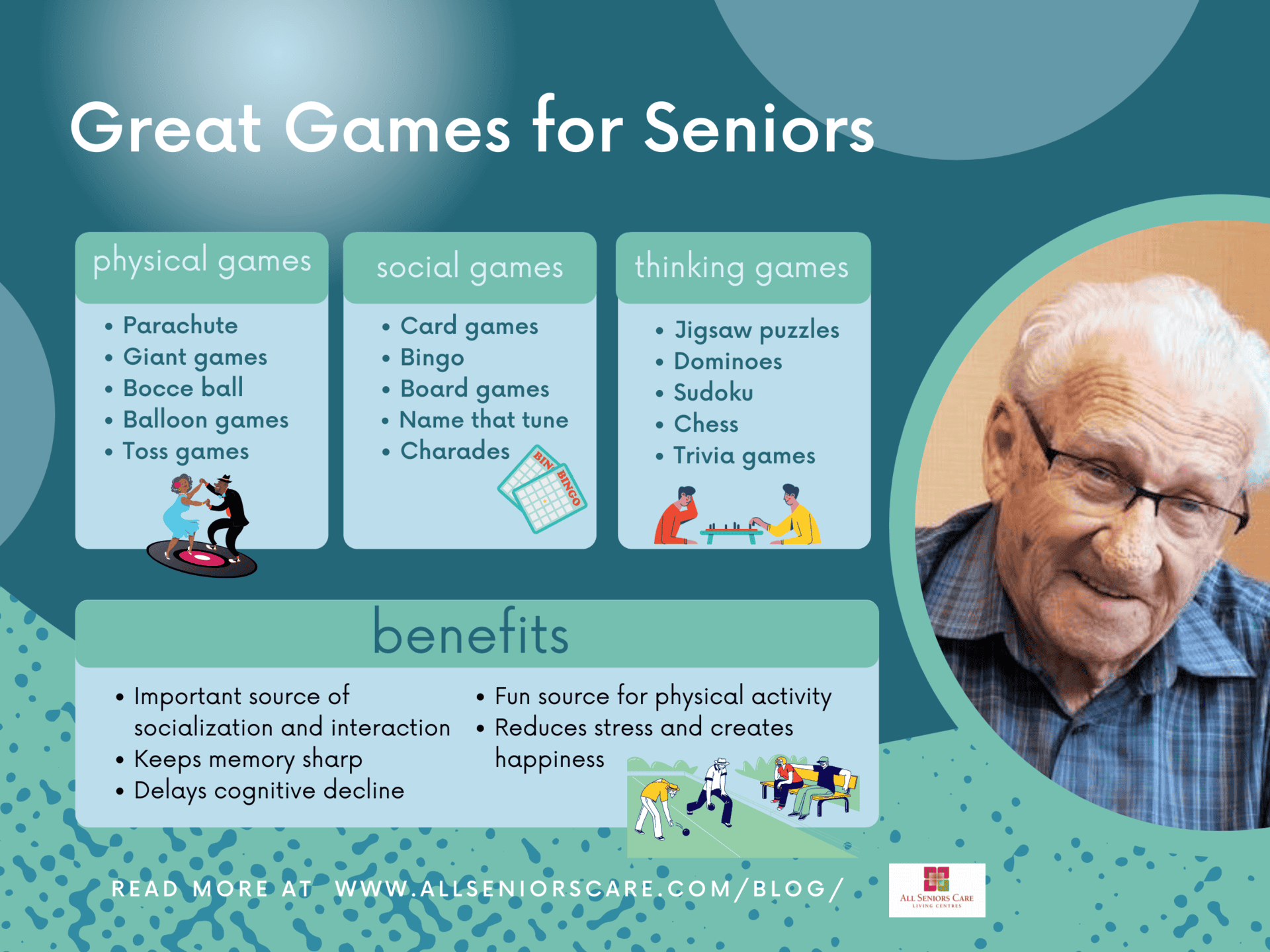 5 Surprising Benefits of Playing Board Games - All Seniors Care Benefits of Playing Games for Seniors