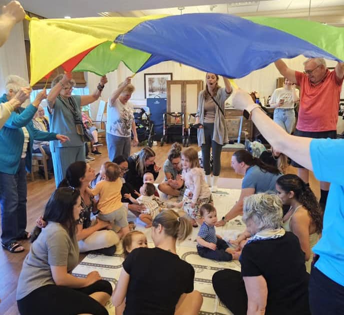 Featured image for “Intergenerational Music Making a Hit at Hamilton Retirement Residence”