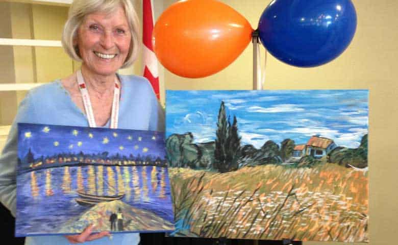 Featured image for “All Seniors Care Residents Proud to Celebrate 125 Years of Art: Van Gogh… Brush with Genius”